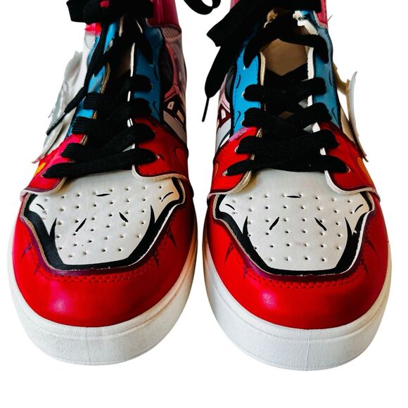 Anime Demon Slayer Cosplay High Top Sneakers Lace-up Men\'s 10.5/11 EU 44 main image 4